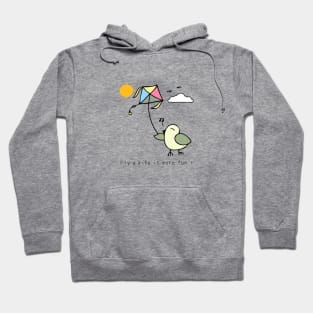 Fly a kite is more fun ! Hoodie